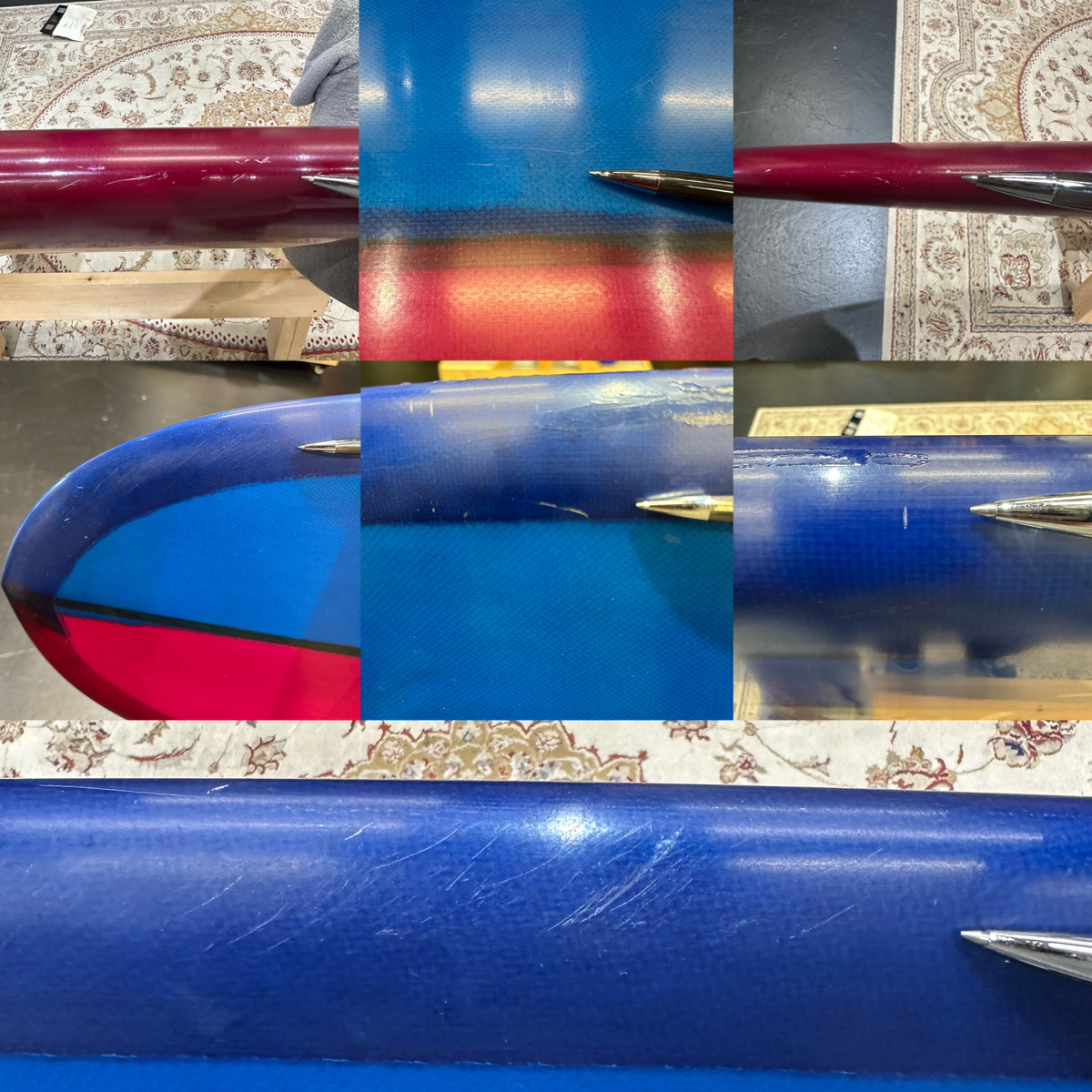 CHRISTENSON / BONNEVILLE 9`6 Blue & Red | USED SURF×SURF MARKET